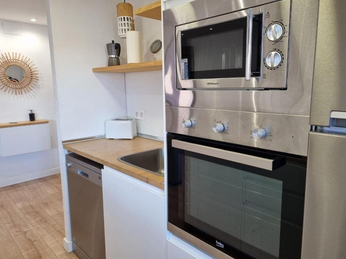 102A Apartamento Moderno 2 Habitaciones Gijón Esterno foto